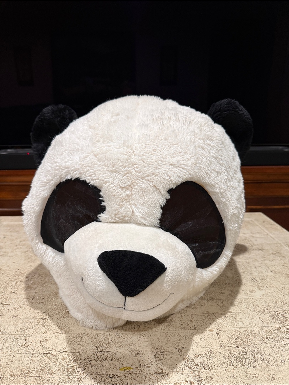 Plush Panda Mascot Hat party mask adult Halloween